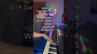 Unc Test: More Than 5 = Unc (video game edition) Net Worth