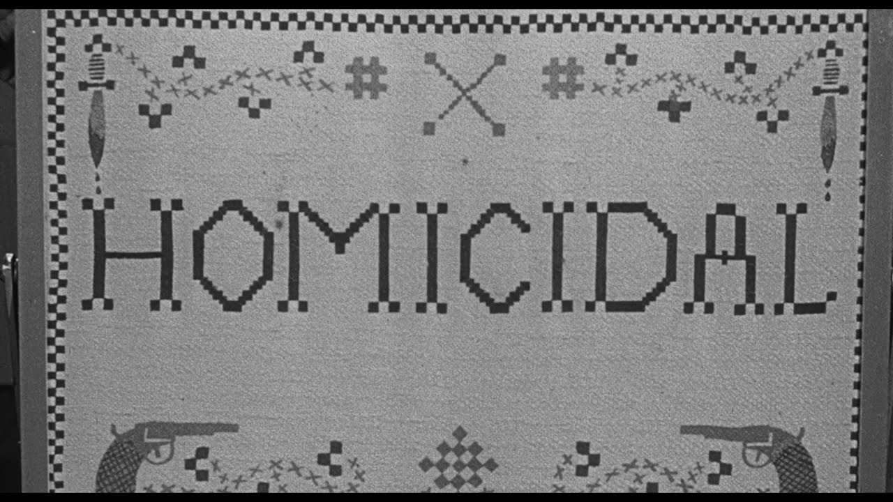 Homicidal (1961) - Title Sequence
