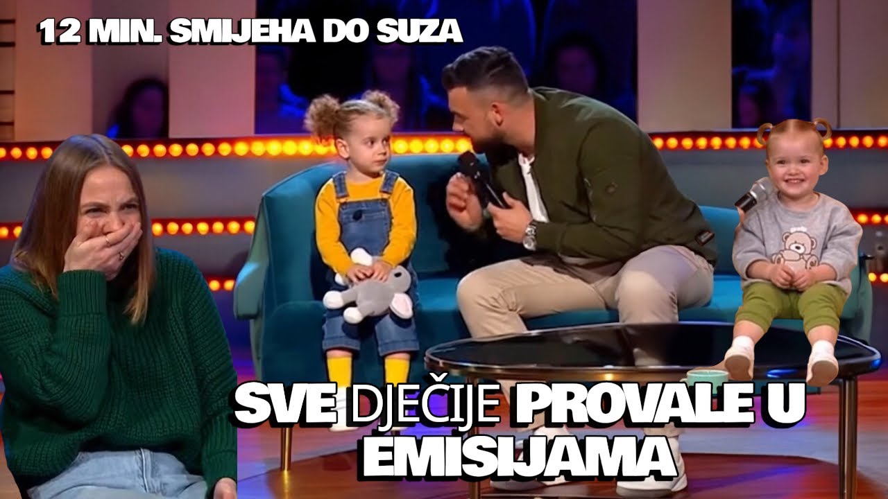 SVE DJEČIJE PROVALE U EMISIJAMA / 12 MINUTA SMIJEHA DO SUZA 
