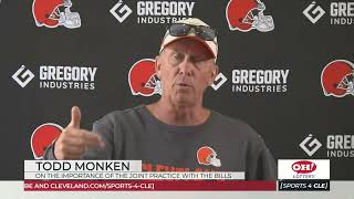Browns HC Todd Monken on the Importance of the Joint Practice With the Bills - Sports4CLE, 8/19/26