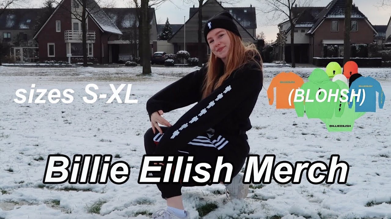 Billie Eilish Merch Size Chart