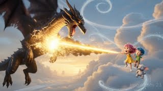 Leela vs Black Dragon! 🐉 Epic Sky Battle 💥| Jungle Tales Ep 6