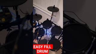 FILL IN DRUM#filldrum #easydrum #drumfillin #tutorial #practice #playdrum #drums