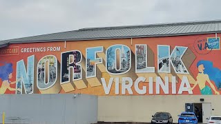Norfolk, Virginia | 4K Downtown Drive