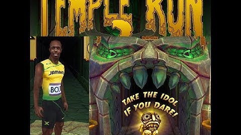 Temple Run 2 Usain Bolt Highest Score Ever "32,584,448", with "No Save Me"