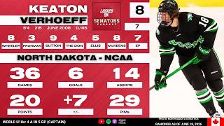 2026 NHL Draft Prospect Profile: Keaton Verhoeff
