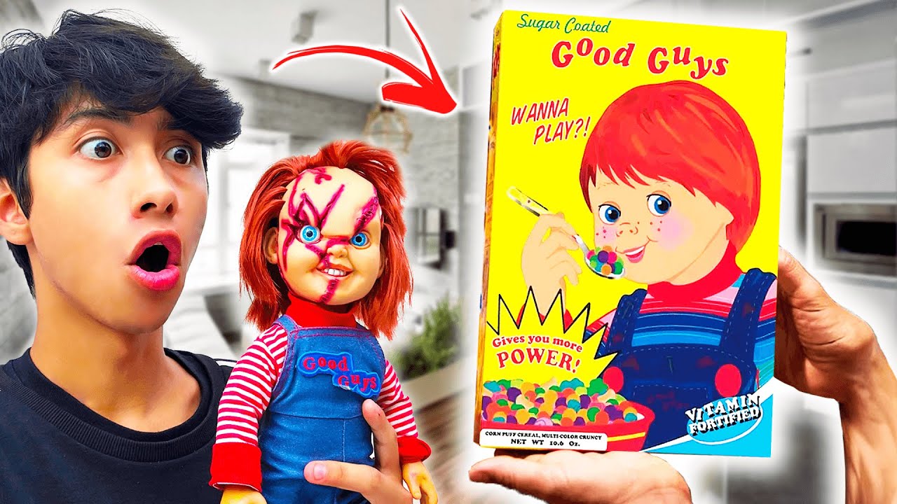 ¡ENCONTRAMOS EL CEREAL SECRETO DEL MUÑECO DIAB0LICO! (CHUCKY) - BROLAND