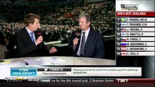 2012 NHL Draft 1st round part 5. Jordan Staal trade, Derrick Pouliot #8, Jacob Trouba #9