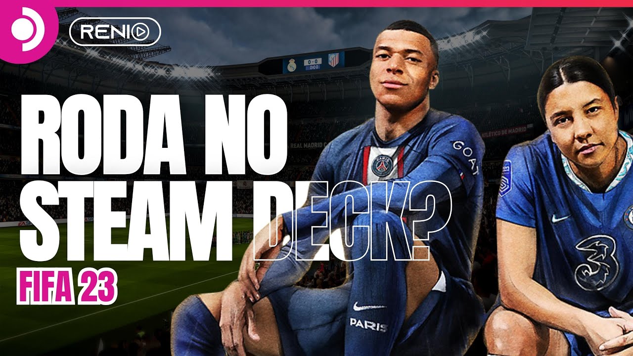 FIFA 23 AGORA RODA NO STEAM DECK VIA XCLOUD #fifa #steamdeck