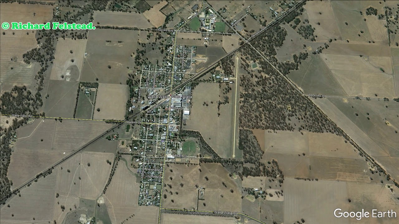 Former Walla Walla Railway Station New South Wales Australia. YouTube