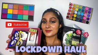 *HUGE* Lockdown Haul | SHEIN, NYKAA, AMAZON & PURPLLE