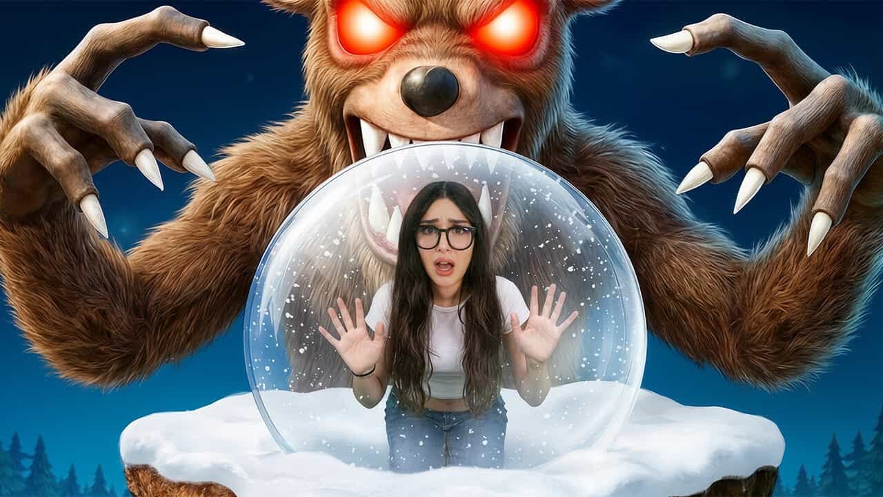 I Survived 99 Nights in the Forest SNOW GLOBE