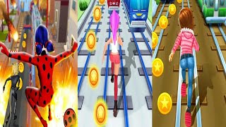 Subway Lady Princess bug 3D VS Subway Princess Endless Runner VS Subway Princess Runner Gameplay screenshot 3