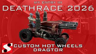 My Entry in Deathrace 2026 - Custom Hot Wheels Dragtor #hotwheels #farmergonemad