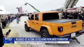 Gary Sinise Foundation gifts 100th home to wounded veteran in Tennessee