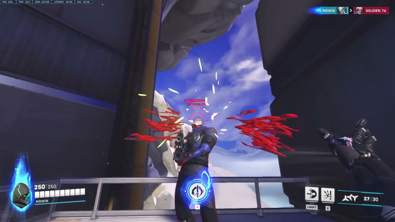 INSANE Hitboxes of Genji's Shurikens in Season 9