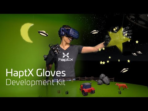 HaptX® Unveils HaptX Gloves Development Kit to Transform VR Training and Design