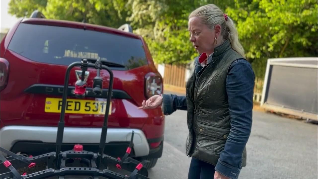 Halfords 2 Bike, Bike Rack Tow Bar Mounted REVIEW YouTube