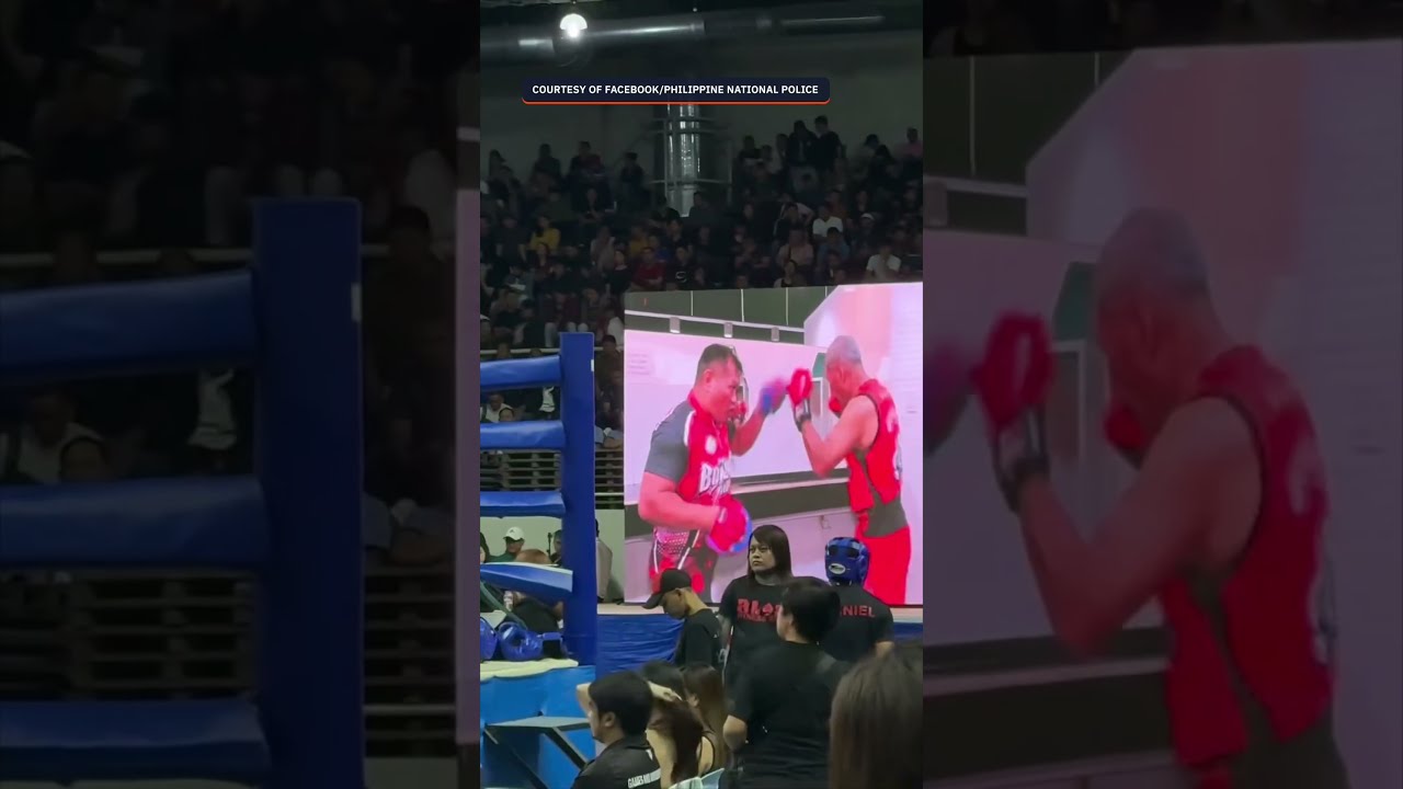Police Major General Nicolas Torre III Warms Up During The PNP S Boxing For A Cause Event