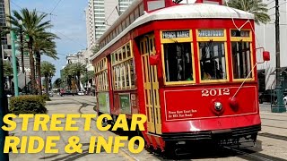 Riverfront Streetcar New Orleans: French Market to Bourbon Street