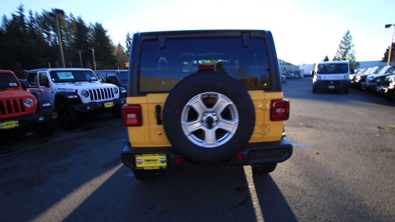 2018 Jeep Wrangler Sport S | Hellayella Clearcoat | JW316870 | Redmond | Seattle