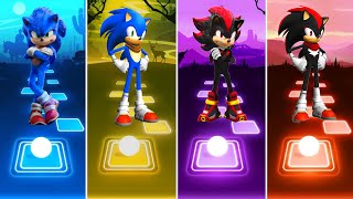 Sonic The Hedgehog  Sonic Boom  Shadow The Hedgehog  Shadow Boom || Tiles Hop Gameplay