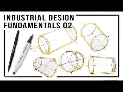 Video: Proiectare expresivă industrială, prezentând forme și volume geometrice