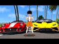 Tiny kid Steals $1,000,000 worth of cars in GTA 5 RP!