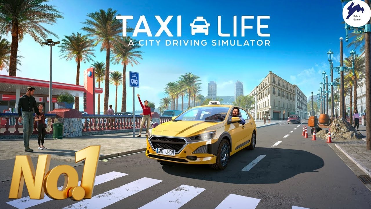 My first day driving a taxi | Taxi driving simulator part 1