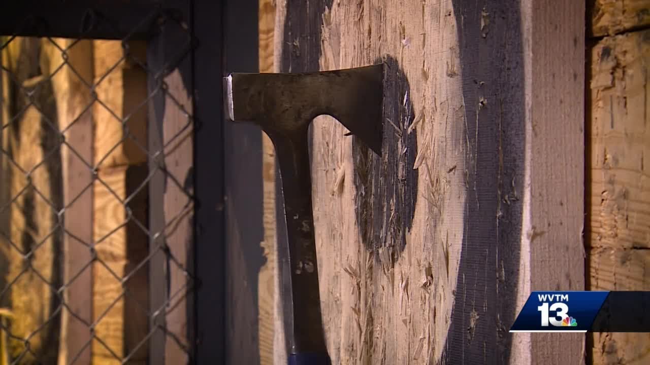 WVTM 13 Chronicle Civil Axe Throwing in Birmingham YouTube