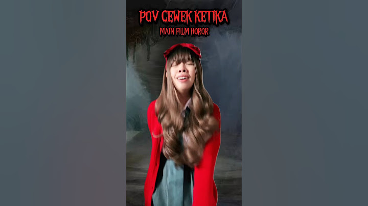 CEWEK KALO LAGI MAIN FILM HOROR #pov #shorts