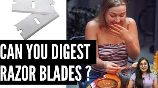 Can You Digest Razor Blades? #shorts