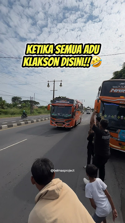 Klakson Telolet Vs Klakson Sumber dan Truk #shorts #basuri