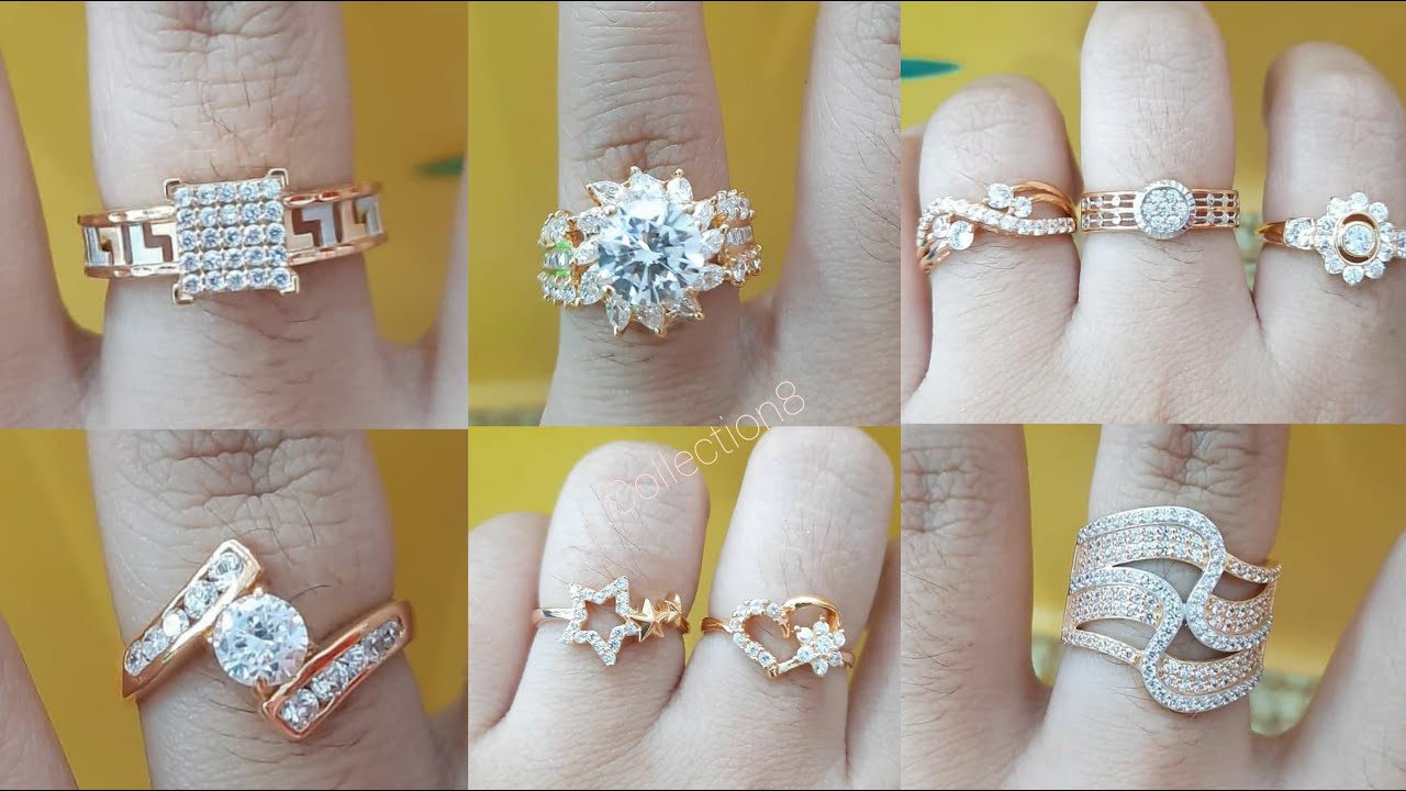 KOLEKSI 24 MODEL CINCIN EMAS ANEKA BENTUK  YANG BAGUS 15021 