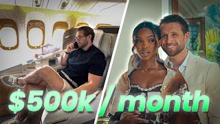 pov: you're a multi-millionaire marrying a supermodel
