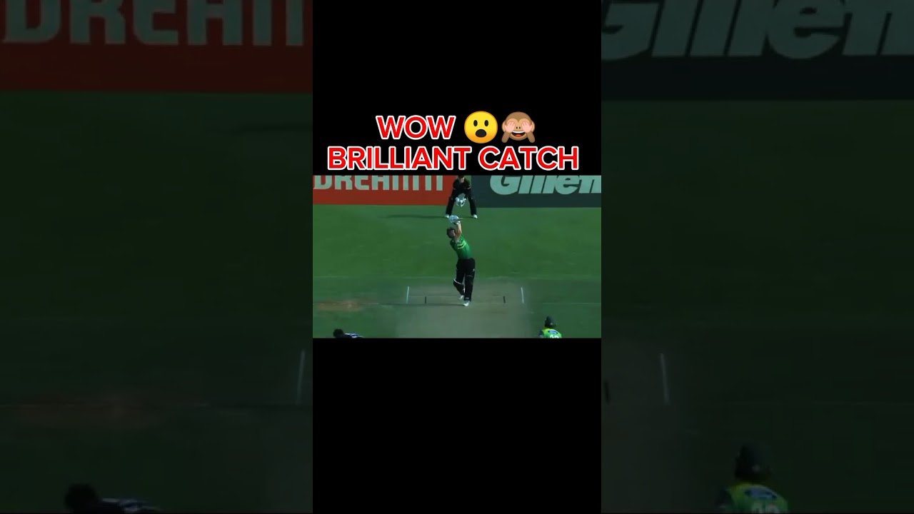 *💥One of the best catch In Cricket!*From today's super smash league match.🙌🏻 
