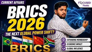 BRICS 2026 Explained: 100% Exam-Oriented Current Affairs for UPSC, SSC, Banking, Railway & State PCS
