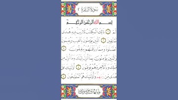 سورة البقرة بصوت القارئ الشهير ياسين الجزائري😇😇😇