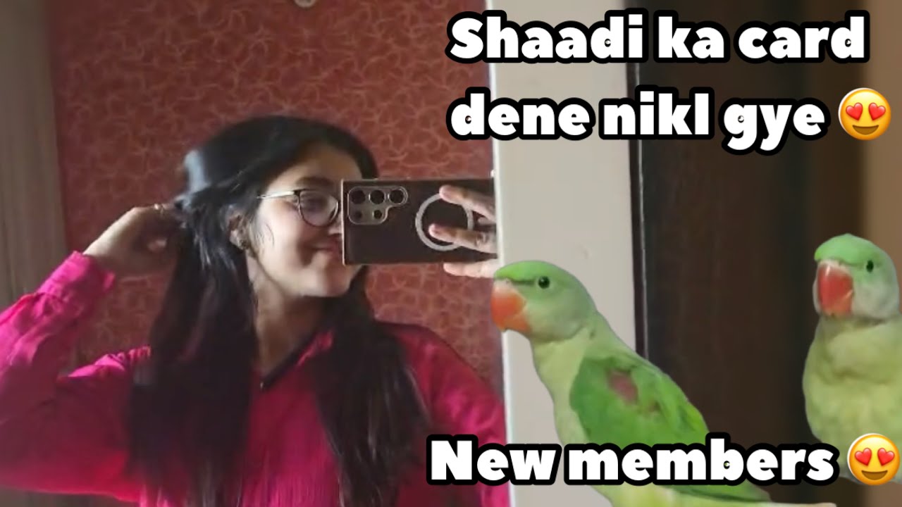Shaadi ke Card Dene Gaye Sabke Ghar 😍|| Meri Mummy ne Banya New Recipe 😍|| #vlog #dailyvlog #recipe 