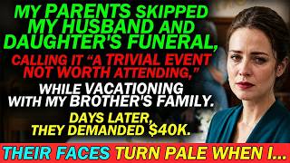 My Parents Called My Husband's Burial A Trivial Event — So I Stopped Calling Them Family