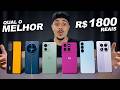 Melhores CELULARES até R$1800 de CADA MARCA em 2026!