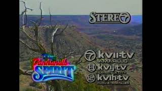 KVII (ABC, Now ABC/CW+) Station ID 1987 "The Panhandle Spirit!" #3