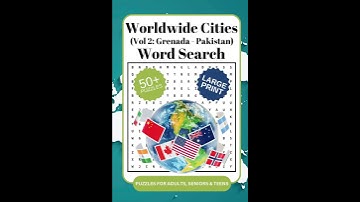 Word Search Puzzle Books Vol 2