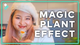 Magic Plant Grow Effect | Wondershare Filmora X Tutorial
