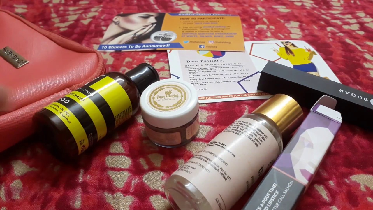 july fab bag 2017 // rhythm of beauty