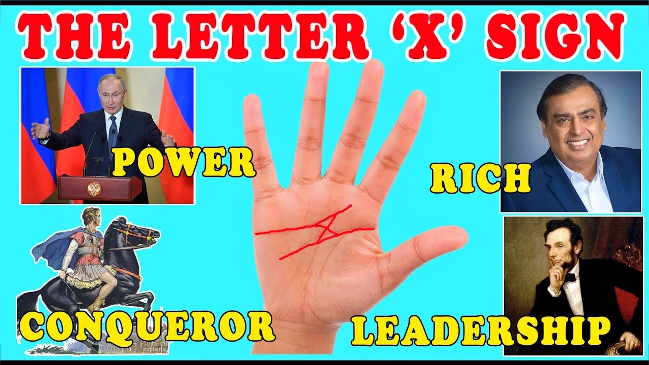 LUCKY SIGN || THE LETTER 'X' SIGN OR CROSS SIGN