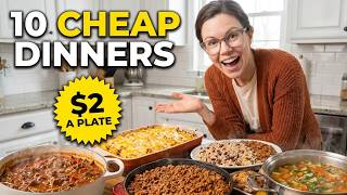 10 Cheap Dinners for When Money's Tight (Feeds the Whole Family)