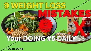 "9 WEIGHT Mistakes That are Keeping You FAT(most people do these daily)" #fatburning  #youtube