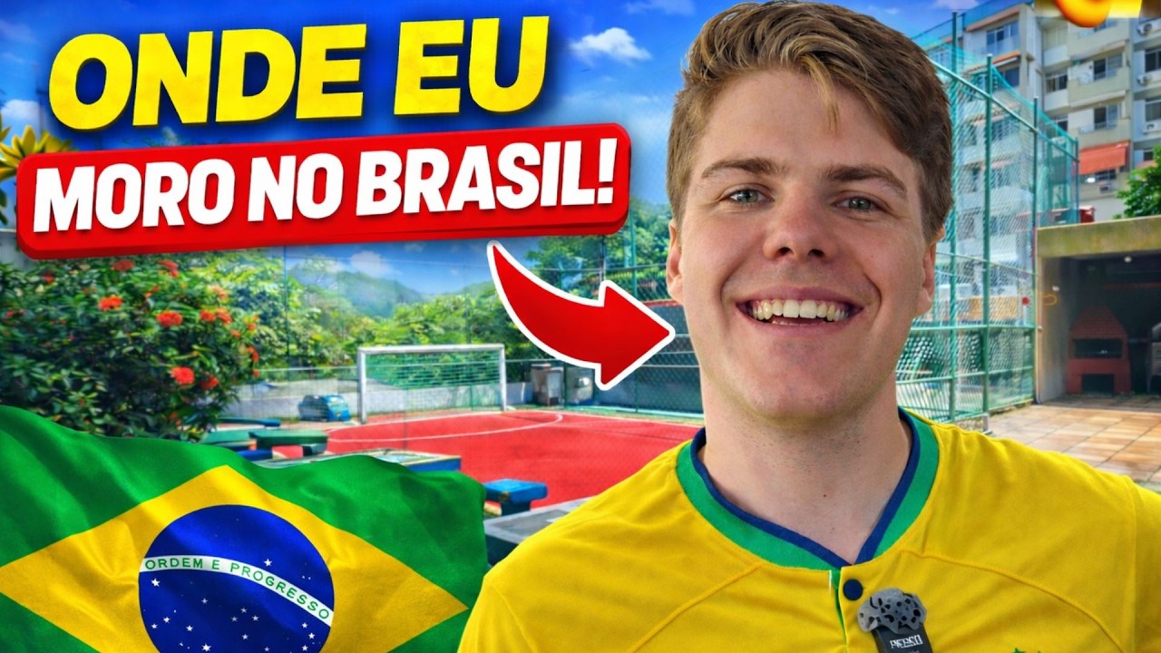 Gringo Mostra Onde Mora no Brasil!