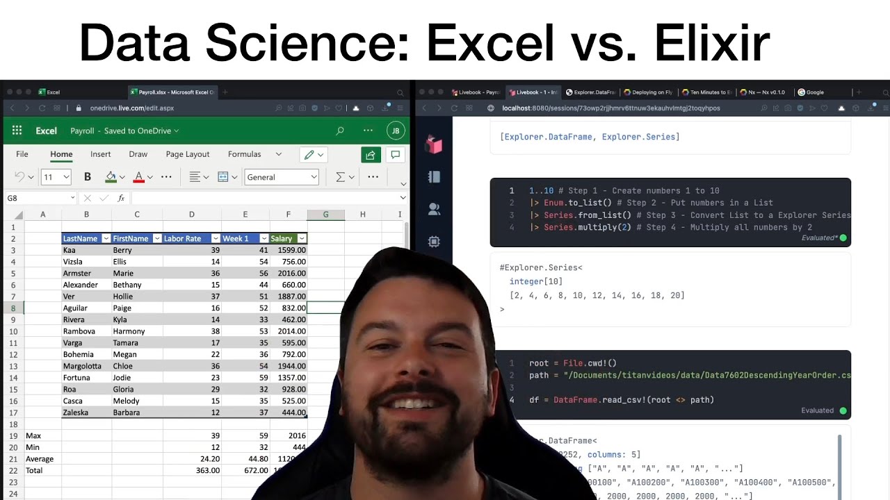 Elixir For Data Analysis: Elixir vs. Excel - YouTube